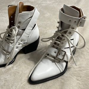 Chloe pointed toe ankle boots